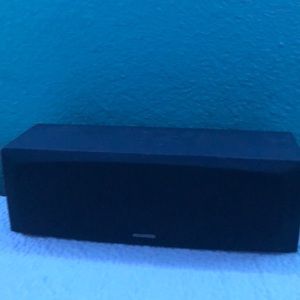 Black Kenwood long speaker